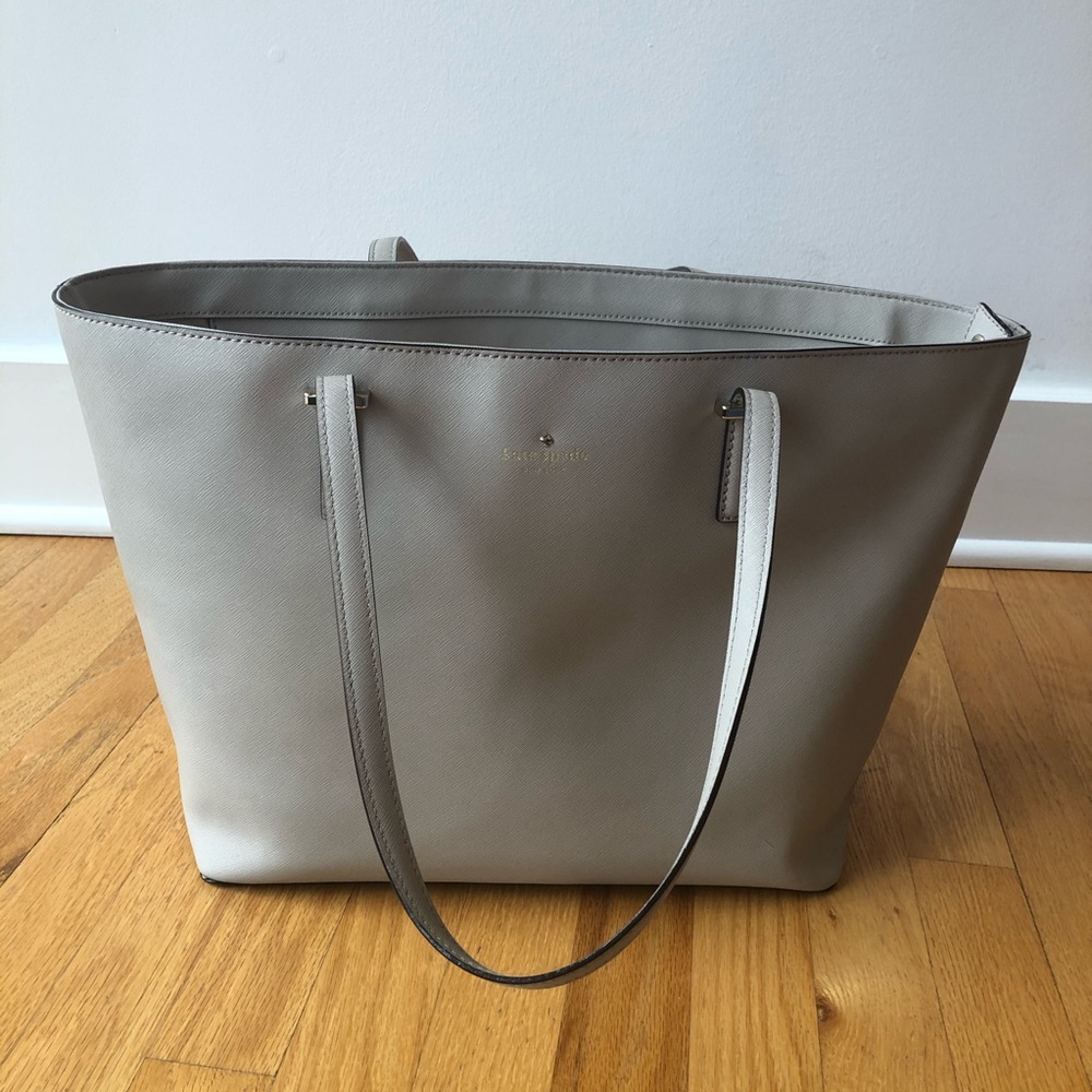 Kate Spade large leather tote bag